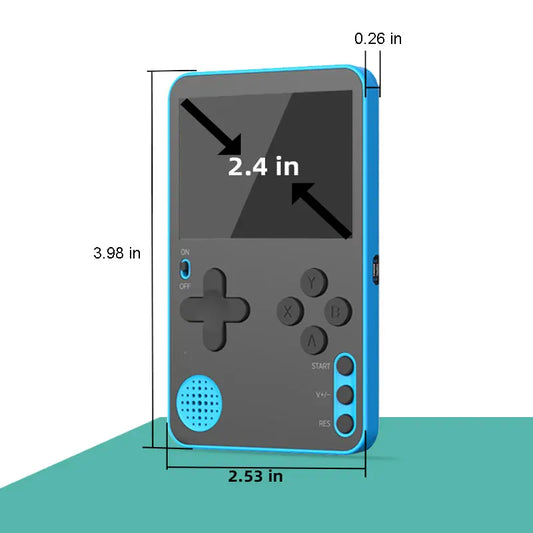 iGameConsole K10 Ultra Best Retro Handheld Gaming Console 2026 | 500 Preloaded GBA SNES PS1 Games Plug and Play | Back to School Gift for Kids Adults Dad | 2.4 Inch IPS Linux 64GB Emulator Console | Nostalgic Classic Gaming Childhood Memories