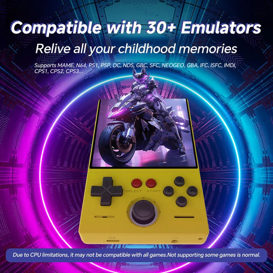 iGameConsole FLLBW MINI40 Best Retro Handheld Gaming Console 2026 | 10000 Preloaded GBA SNES PS1 Games Plug and Play | Back to School Gift for Kids Adults Dad | 4.0 Inch IPS Linux 128GB Emulator Console | Nostalgic Classic Gaming Childhood Memories
