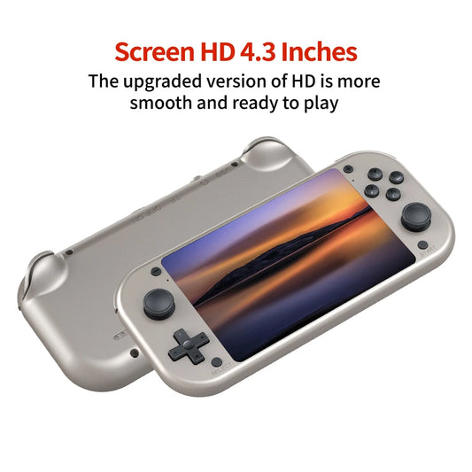iGameConsole BOYHOM M17 Best Retro Handheld Gaming Console 2026 | 10000 Preloaded GBA SNES PS1 Games Plug and Play | Back to School Gift for Kids Adults Dad | 4.3 Inch IPS Linux 64GB Emulator Console | Nostalgic Classic Gaming Childhood Memories