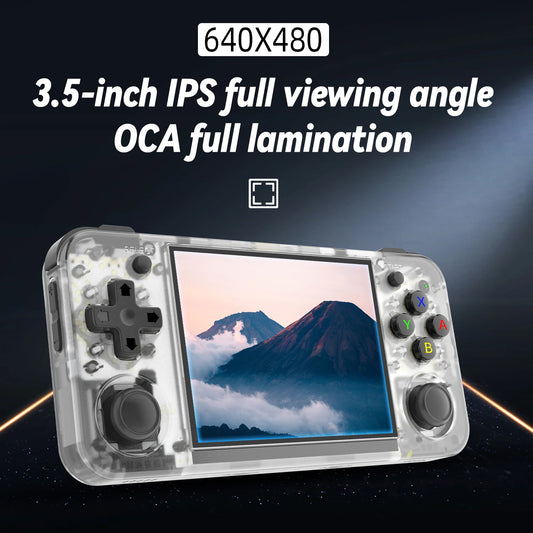 iGameConsole RG35XX Best Retro Handheld Gaming Console 2026 | 5528 Preloaded GBA SNES PS1 Games Plug and Play | Back to School Gift for Kids Adults Dad | 3.5 Inch IPS Linux 64GB Emulator Console | Nostalgic Classic Gaming Childhood Memories