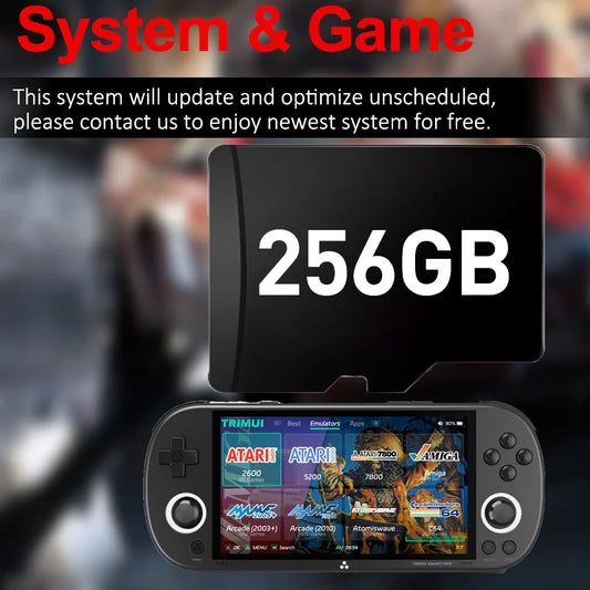 iGameConsole Trimui Smart Best Premium Retro Handheld Console 2026 | 30000 Preloaded GBA SNES PS1 Games Plug and Play | Back to School Gift for Kids Adults Dad | Linux 256GB Emulator Console | Nostalgic Classic Gaming Childhood Memories