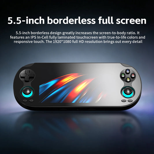 iGameConsole Anbernic Best Premium Retro Handheld Console 2026 | 10000 Preloaded GBA SNES PS1 Games Plug and Play | Back to School Gift for Kids Adults Dad | Android 64GB Emulator Console | Nostalgic Classic Gaming Childhood Memories