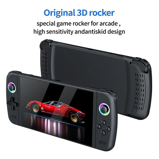 iGameConsole 128G M27 Best Retro Handheld Gaming Console 2026 | 10000 Preloaded GBA SNES PS1 Games Plug and Play | Back to School Gift for Kids Adults Dad | 7.0 Inch IPS Linux 64GB Emulator Console | Nostalgic Classic Gaming Childhood Memories