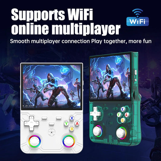 iGameConsole New R36 Best WiFi Retro Handheld Console 2026 | 10000 Preloaded GBA SNES PS1 Games Plug and Play | Back to School Gift for Kids Adults Dad | 4.5 Inch IPS Linux 64GB Emulator Console | Nostalgic Classic Gaming Childhood Memories