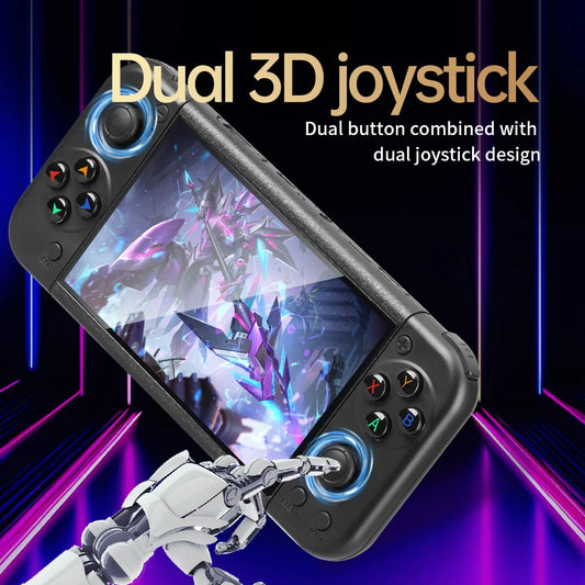 iGameConsole RG50XX Handheld Best Retro Handheld Gaming Console 2026 | 10000 Preloaded GBA SNES PS1 Games Plug and Play | Back to School Gift for Kids Adults Dad | 5 Inch IPS Linux 64GB Emulator Console | Nostalgic Classic Gaming Childhood Memories