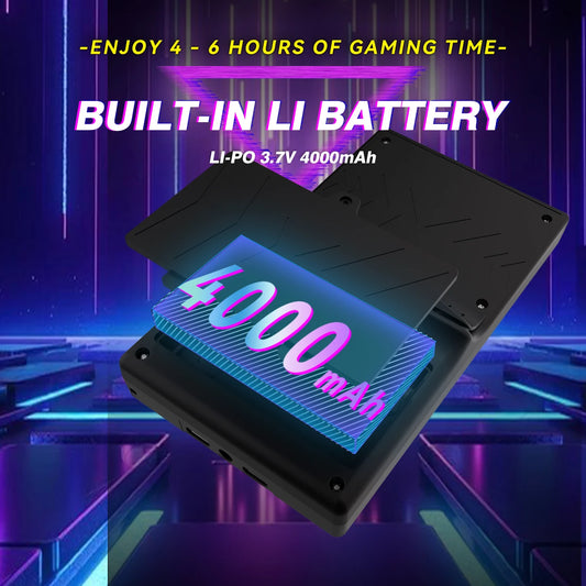 iGameConsole FLLBW XF40V Best WiFi Retro Handheld Console 2026 | 10000 Preloaded GBA SNES PS1 Games Plug and Play | Back to School Gift for Kids Adults Dad | Linux 64GB Emulator Console | Nostalgic Classic Gaming Childhood Memories