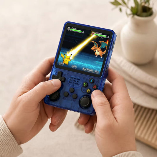 iGameConsole R36Plus Upgraded Best Retro Handheld Gaming Console 2026 | 10000 Preloaded GBA SNES PS1 Games Plug and Play | Back to School Gift for Kids Adults Dad | Linux 64GB Emulator Console | Nostalgic Classic Gaming Childhood Memories