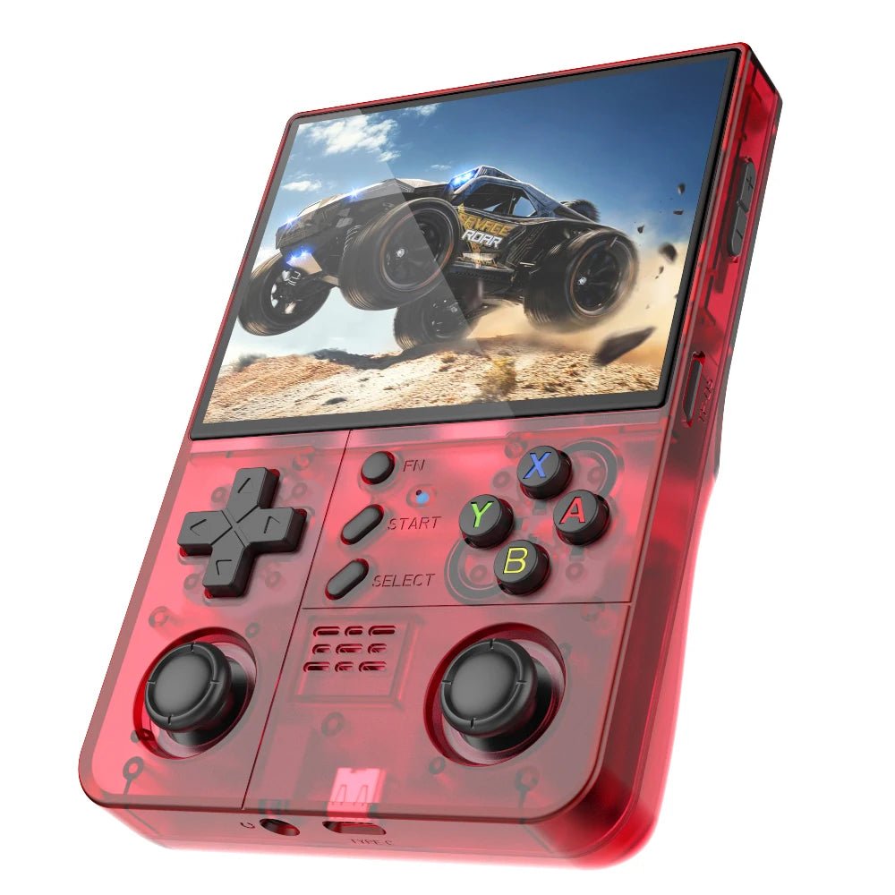 R40XX Pro Max Retro Games Console 4.2 inch IPS Screen 4000mAh Portable Handheld Console Built - in Wi - Fi kid Game Console - handheldgameconsoles.games