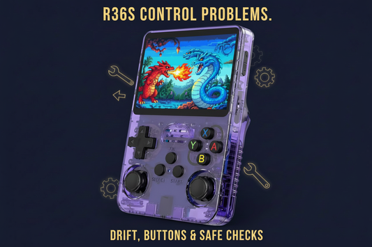 R36S control problems — 2026 — joystick drift and button troubleshooting by iGameConsole