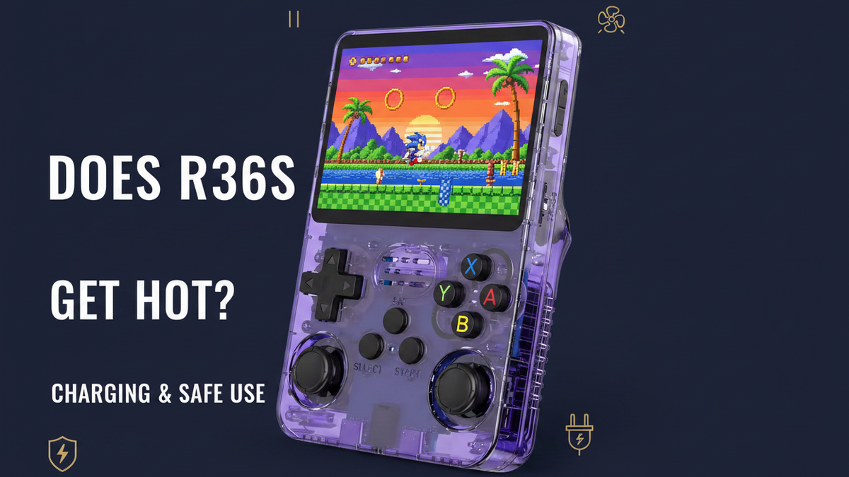 R36S overheating and charging safety — 2026 — ventilation and safe use guide by iGameConsole