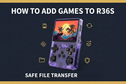 How to add games to R36S — 2026 — safe legal file transfer and backup guide by iGameConsole
