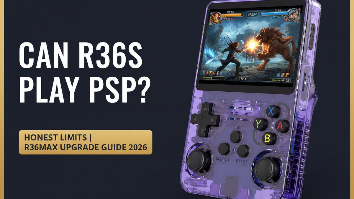 Can the R36S Play PSP Games? Honest Limits & When to Upgrade to R36MAX in 2026