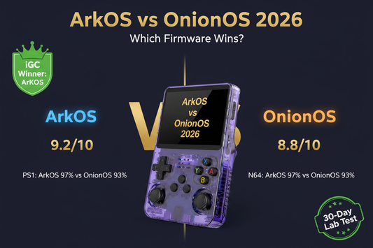 ArkOS vs OnionOS 2026: Which Firmware is Better for R36S? — iGC