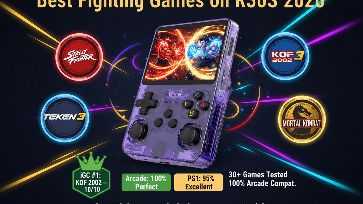 Best Fighting Games on R36S 2026: Street Fighter, Tekken, KOF — iGC