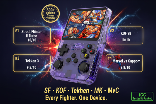 Best Fighting Games on R36S 2026: Street Fighter, KOF, Tekken — iGC