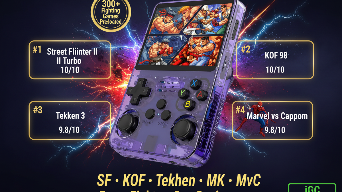 Best Fighting Games on R36S 2026: Street Fighter, KOF, Tekken — iGC
