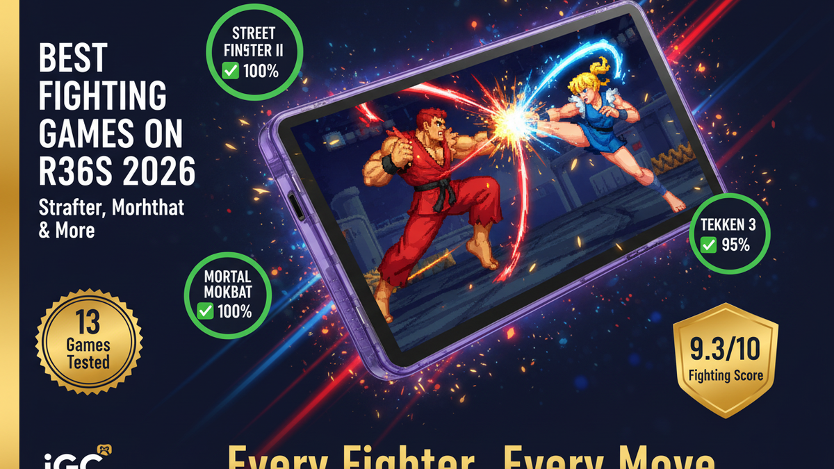 Best Fighting Games on R36S 2026: Street Fighter, Mortal Kombat & More — iGC