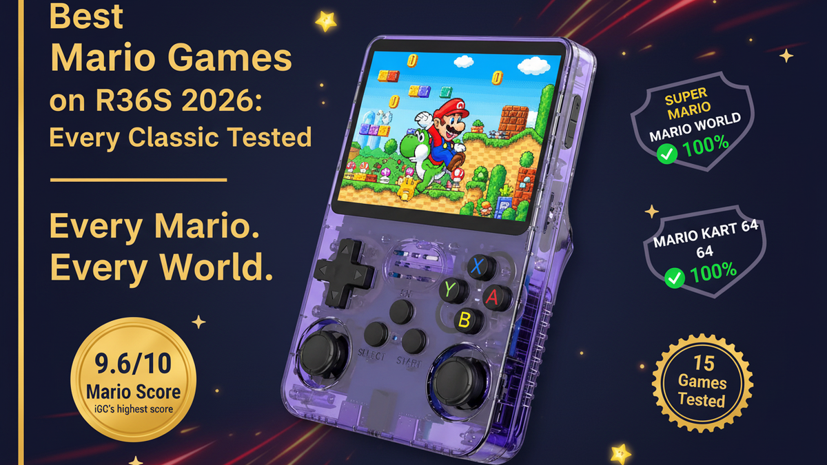 Best Mario Games on R36S 2026: Every Classic Tested — iGC