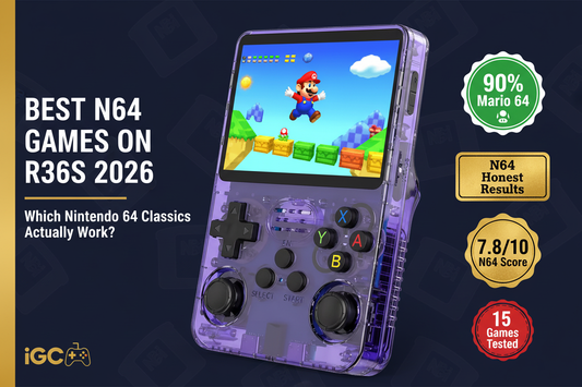 Best N64 Games on R36S 2026: Which Nintendo 64 Classics Actually Work?
