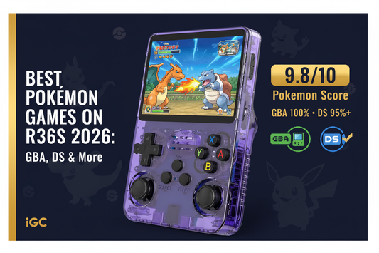 Best Pokemon Games on R36S 2026: GBA, DS & More — Complete List