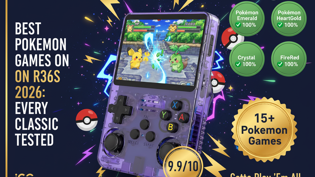 Best Pokemon Games on R36S 2026: Every Classic Tested — iGC