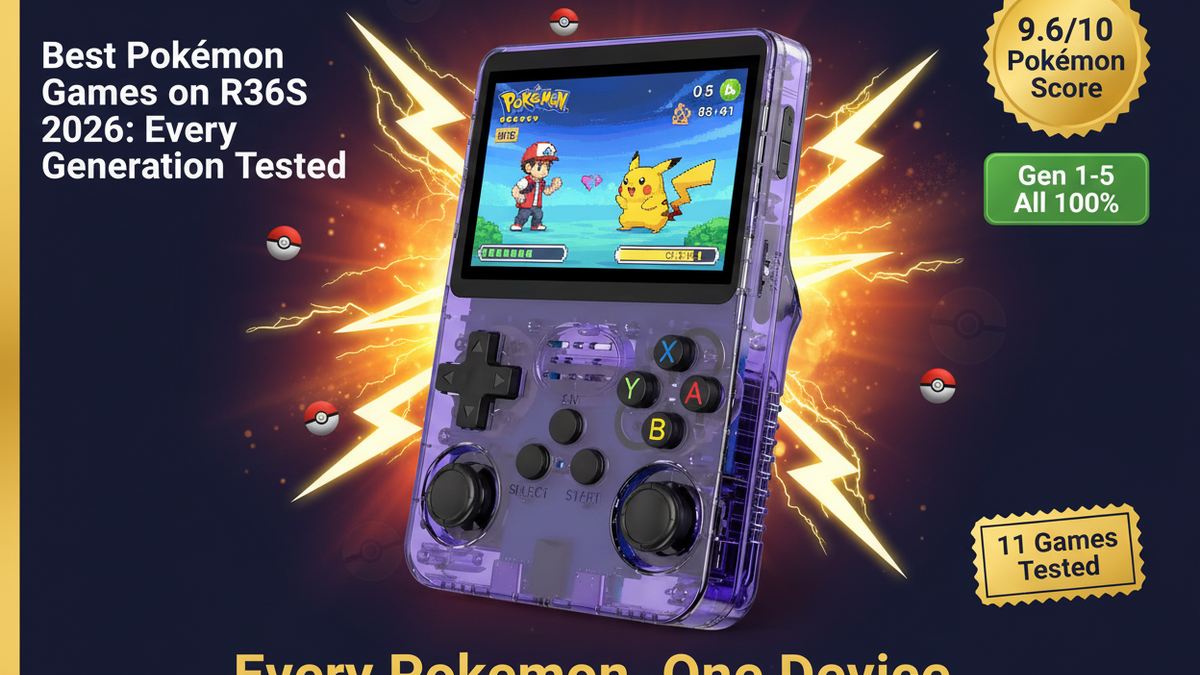 Best Pokemon Games on R36S 2026: Every Generation Tested — iGC