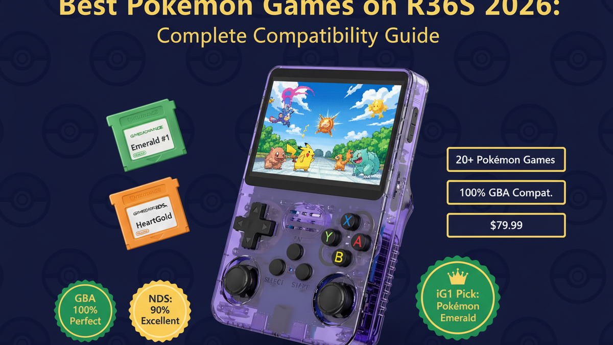 Best Pokemon Games on R36S 2026: Complete Guide — iGC