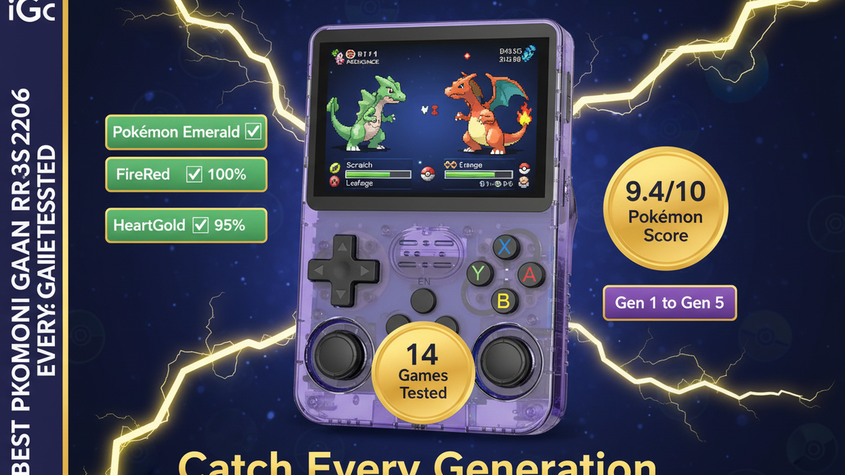 Best Pokemon Games on R36S 2026: Every Game Tested — iGC