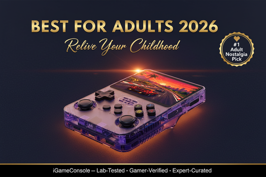 Best retro handheld for adults 2026 — relive your childhood with R36S by iGameConsole