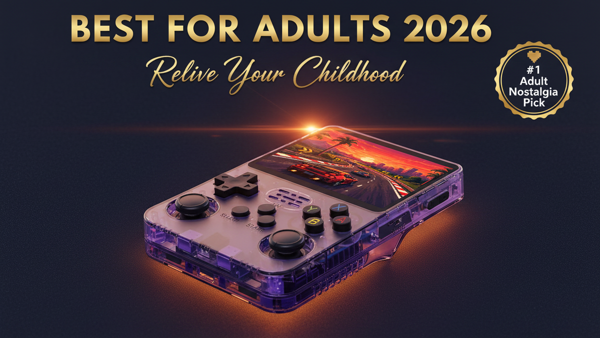 Best retro handheld for adults 2026 — relive your childhood with R36S by iGameConsole
