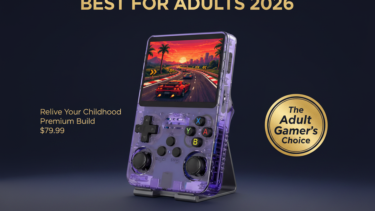 Best retro handheld for adults 2026 — relive childhood R36S by iGameConsole