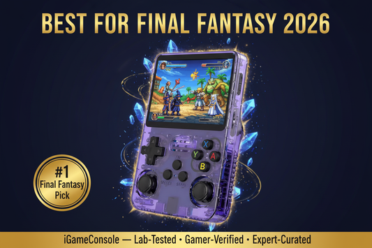 Best retro handheld for Final Fantasy games 2026 — FF7 to Tactics on R36S by iGameConsole