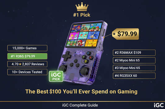 Best Retro Handheld Under $100 in 2026: iGC Complete Guide