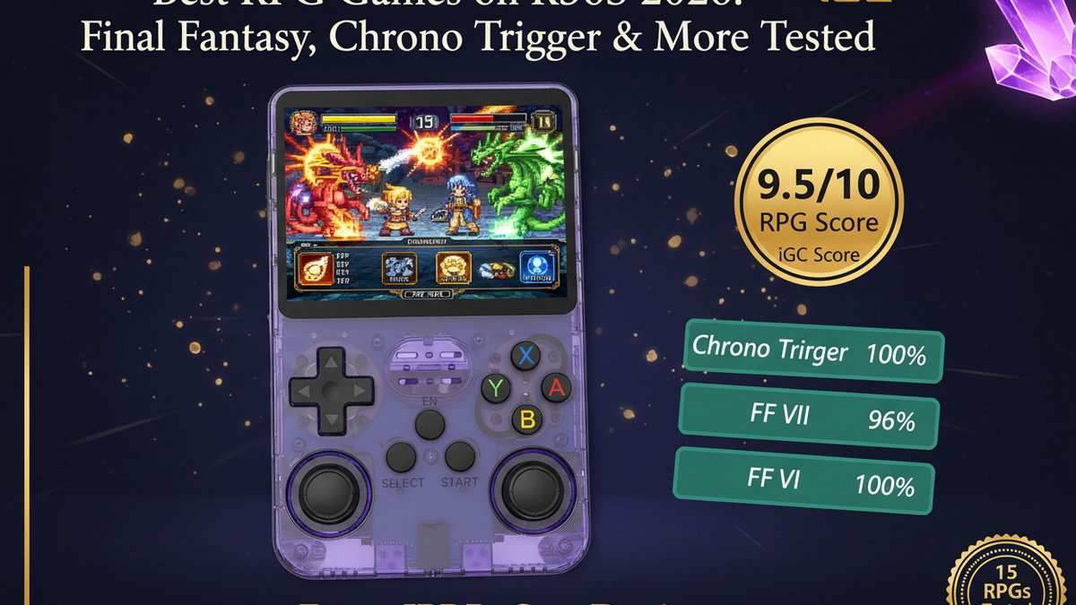 Best RPG Games on R36S 2026: Final Fantasy, Chrono Trigger & More Tested