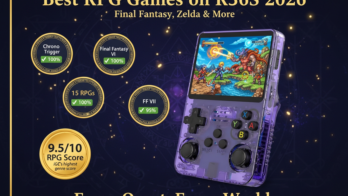 Best RPG Games on R36S 2026: Final Fantasy, Zelda & More — iGC