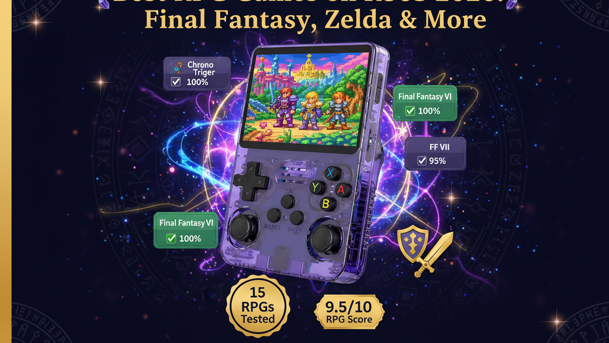 Best RPG Games on R36S 2026: Final Fantasy, Zelda & More — iGC