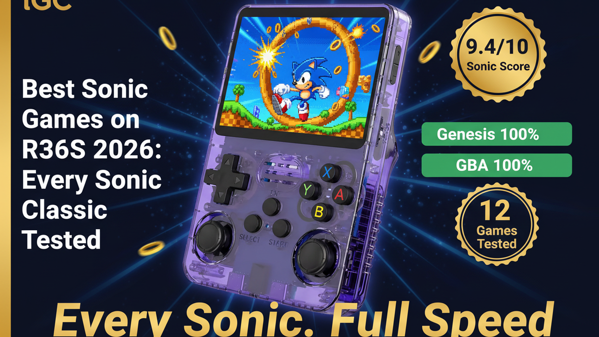 Best Sonic Games on R36S 2026: Every Sonic Classic Tested — iGC