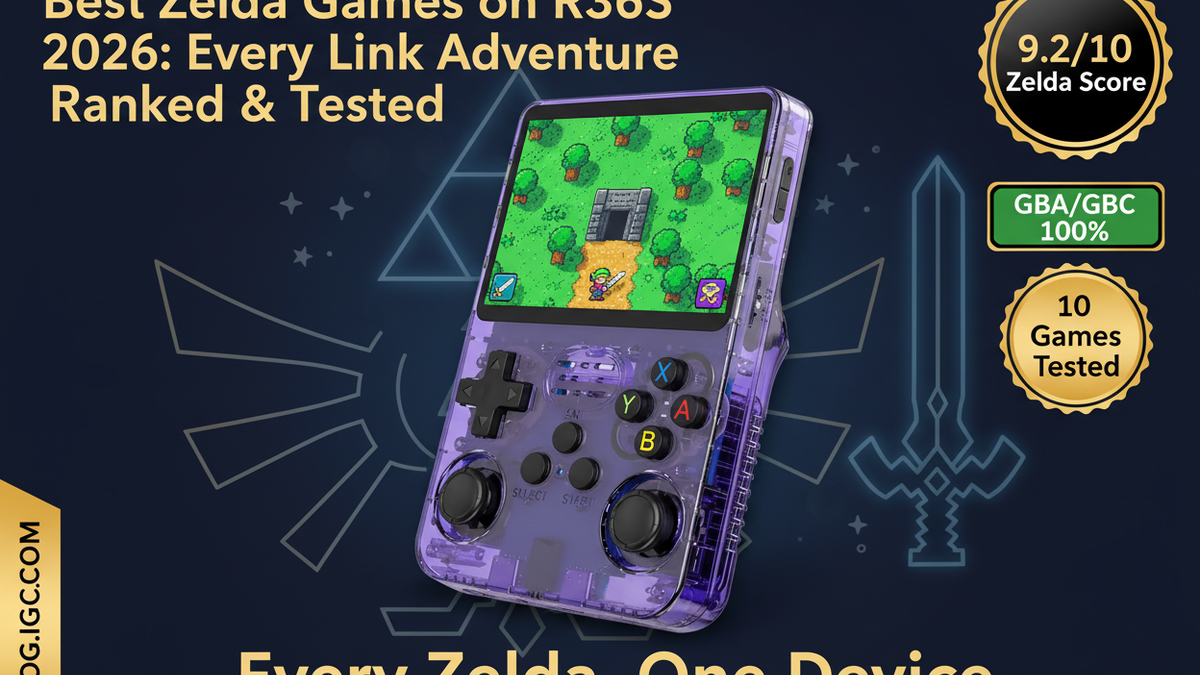 Best Zelda Games on R36S 2026: Every Link Adventure Ranked & Tested