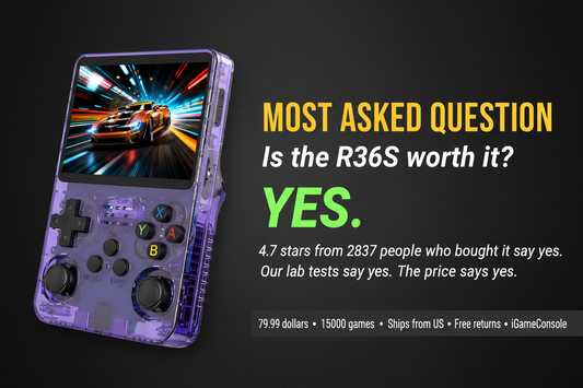 R36S Review 2026: The Best Retro Handheld Under $100? iGC Lab Test