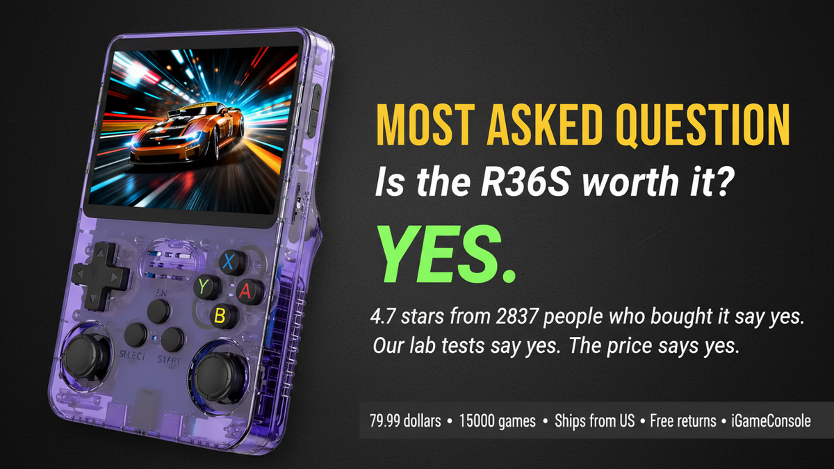 R36S Review 2026: The Best Retro Handheld Under $100? iGC Lab Test