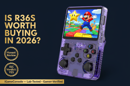 Is R36S worth buying 2026 honest review pros cons verdict iGC lab tested iGameConsole