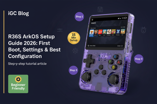 R36S ArkOS Setup Guide 2026: First Boot, Settings & Best Configuration