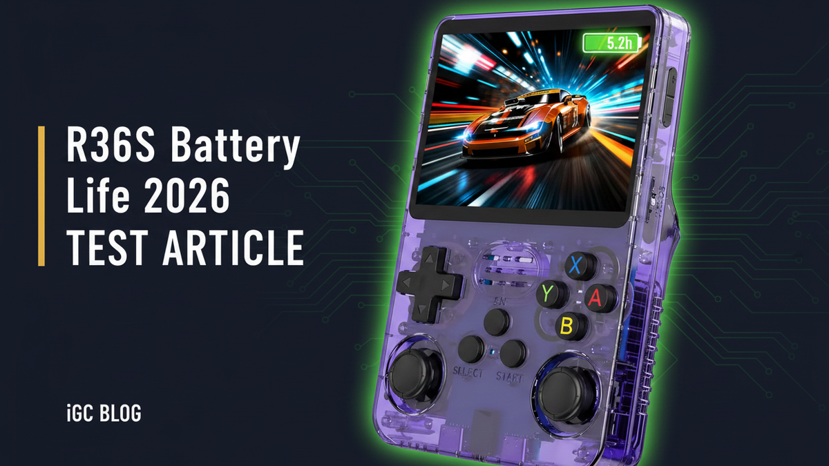 R36S Battery Life 2026: How Long Does It Actually Last?