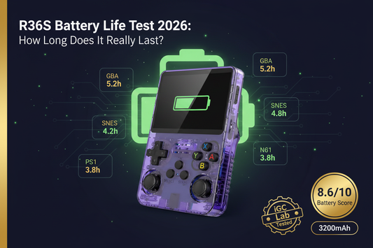 R36S Battery Life Test 2026: How Long Does It Really Last? — iGC Lab