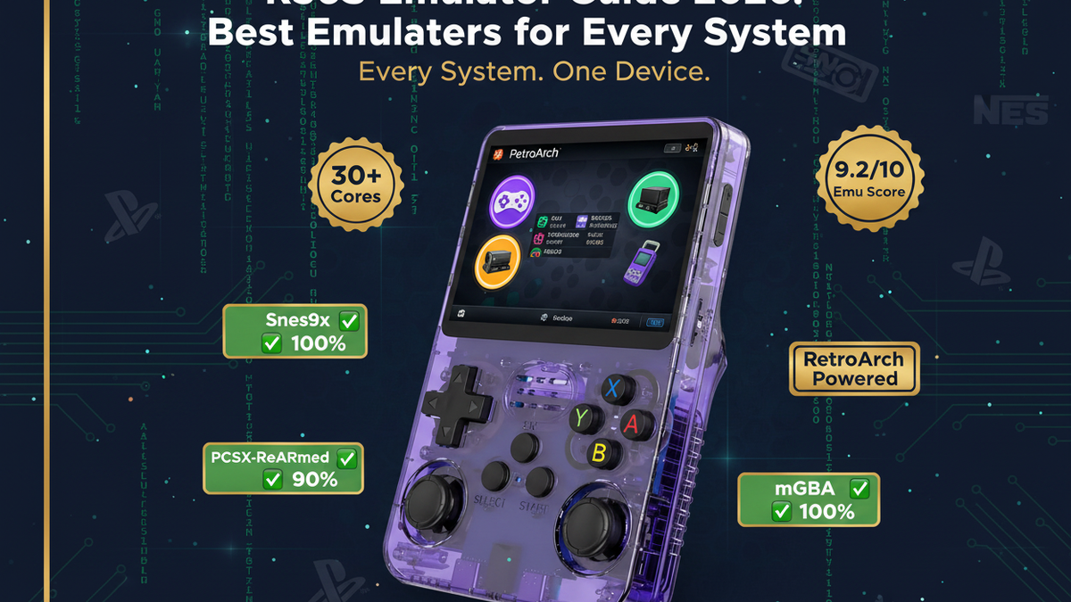 R36S Emulator Guide 2026: Best Emulators for Every System — iGC