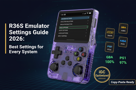 R36S Emulator Settings Guide 2026: Best Settings for Every System