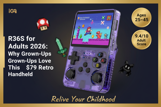 R36S for Adults 2026: Why Grown-Ups Love This $79 Retro Handheld