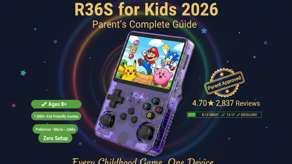 R36S for Kids 2026: Parent's Complete Guide — iGC