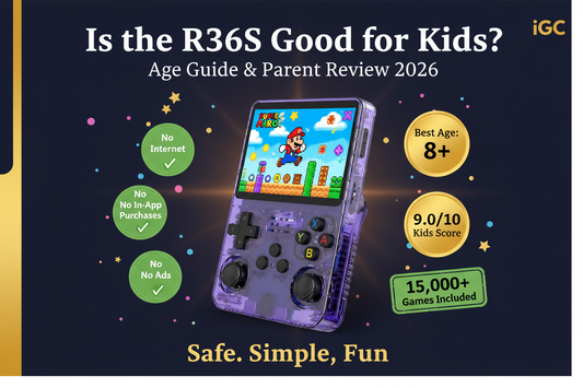 Is the R36S Good for Kids? Age Guide & Parent Review 2026 — iGC