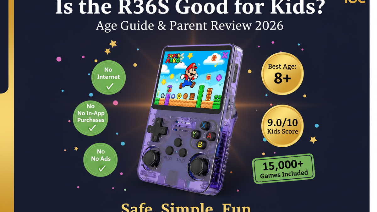 Is the R36S Good for Kids? Age Guide & Parent Review 2026 — iGC
